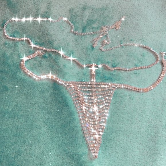 New diamond bling studded undies Valentine Day - Picture 3 of 5